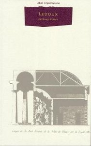 LEDOUX, de Vidler | portada del libro