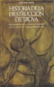 Hª DE LA DESTRUCCION DE TROYA, de Colonne | portada del libro