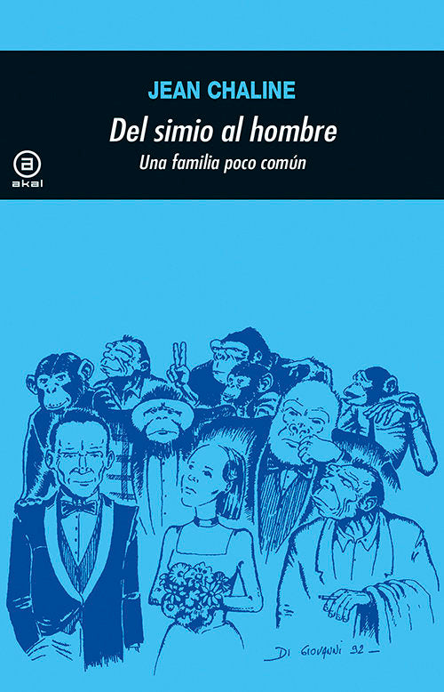 DEL SIMIO AL HOMBRE, de Chaline | portada del libro