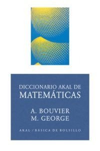 DICC. MATEMATICAS (BBA), de Bouvier | portada del libro