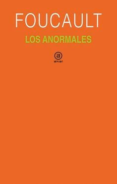 ANORMALES, de Foucault | portada del libro