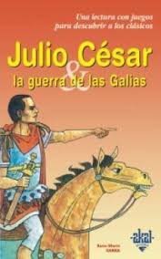 JULIO CESAR. LA GUERRA DE LAS GALIAS, de Zarka | portada del libro