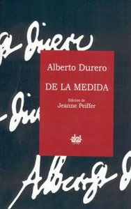 DE LA MEDIDA (CARTONE), de Durero | portada del libro