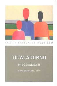 O.C. ADORNO 21 MISCELANEA II, de Adorno | portada del libro