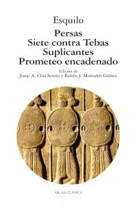 PERSAS. SIETE CONTRA TEBAS, de Esquilo | portada del libro