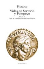 VIDAS DE SERTORIO Y POMPEYO, de Plutarco | portada del libro
