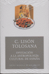 INVITACION A LA ANTROPOLOGIA CULTURAL EN ESPAÑA, de Lisón Tolosana | portada del libro