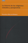 La historia de las religiones, de Diez de Velasco, Francisco | portada del libro