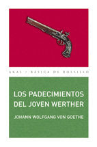 PADECIMIENTOS DEL JOVEN WERTHER, de Goethe | portada del libro