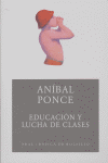 EDUCACION Y LUCHA DE CLASES, de Ponce | portada del libro
