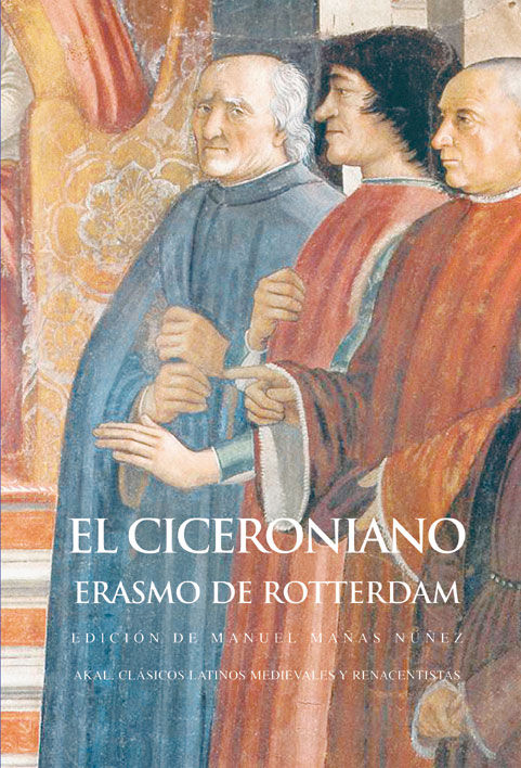 CICERONIANO, de Erasmo de Rotterdam | portada del libro
