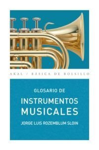 GLOSARIO DE INSTRUMENTOS MUSICALES, de Rozemblum Sloin | portada del libro