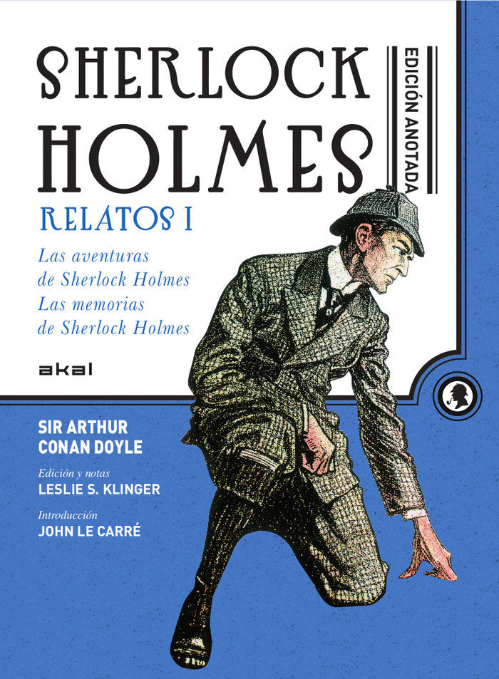 SHERLOCK HOLMES ANOTADO: RELATOS I, de Conan Doyle | portada del libro
