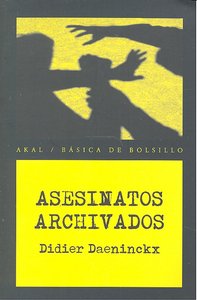 ASESINATOS ARCHIVADOS, de Daeninckx | portada del libro