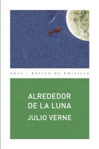 ALREDEDOR DE LA LUNA, de Verne | portada del libro