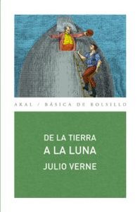 DE LA TIERRA A LA LUNA, de Verne | portada del libro