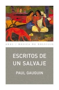 ESCRITOS DE UN SALVAJE, de Gauguin | portada del libro