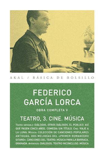 O.C. LORCA 5 TEATRO 3, de García Lorca | portada del libro
