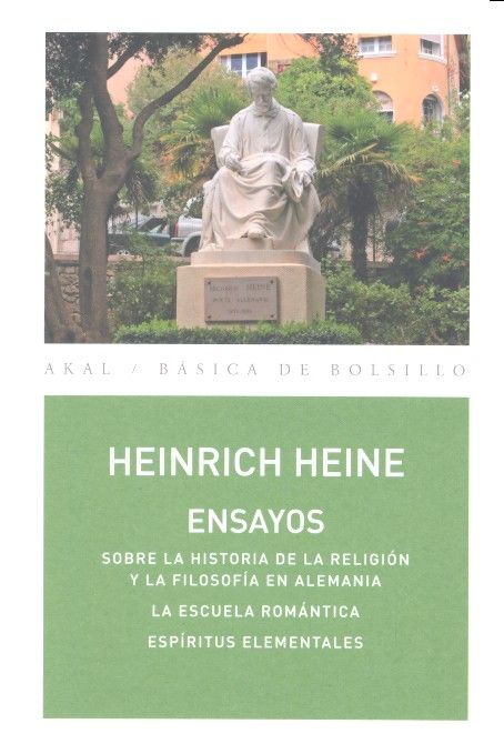 ENSAYOS. SOBRE HISTORIA RELIGION Y FILOSOFIA EN ALEMANIA, de Heine | portada del libro