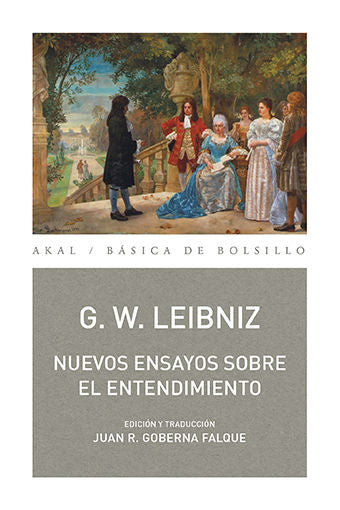 NUEVOS ENSAYOS SOBRE EL ENTENDIMIENTO HUMANO, de Leibniz | portada del libro