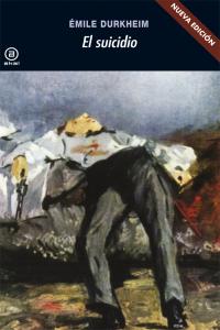 SUICIDIO, de Durkheim | portada del libro