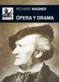 OPERA Y DRAMA (CARTONE), de Wagner | portada del libro