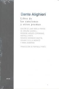 LIBRO DE LAS CANCIONES (DANTE), de Alighieri | portada del libro