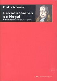 VARIACIONES DE HEGEL, de Jameson | portada del libro