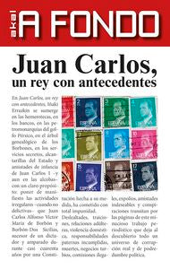 JUAN CARLOS, UN REY CON ANTECEDENTES, de ERRAZKIN | portada del libro