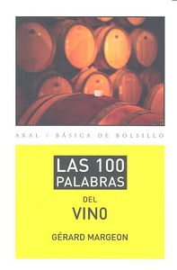 100 PALABRAS DEL VINO, de Margeon | portada del libro