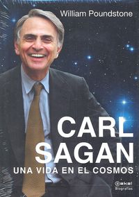 CARL SAGAN: UNA VIDA EN EL COSMOS, de Poundstone | portada del libro