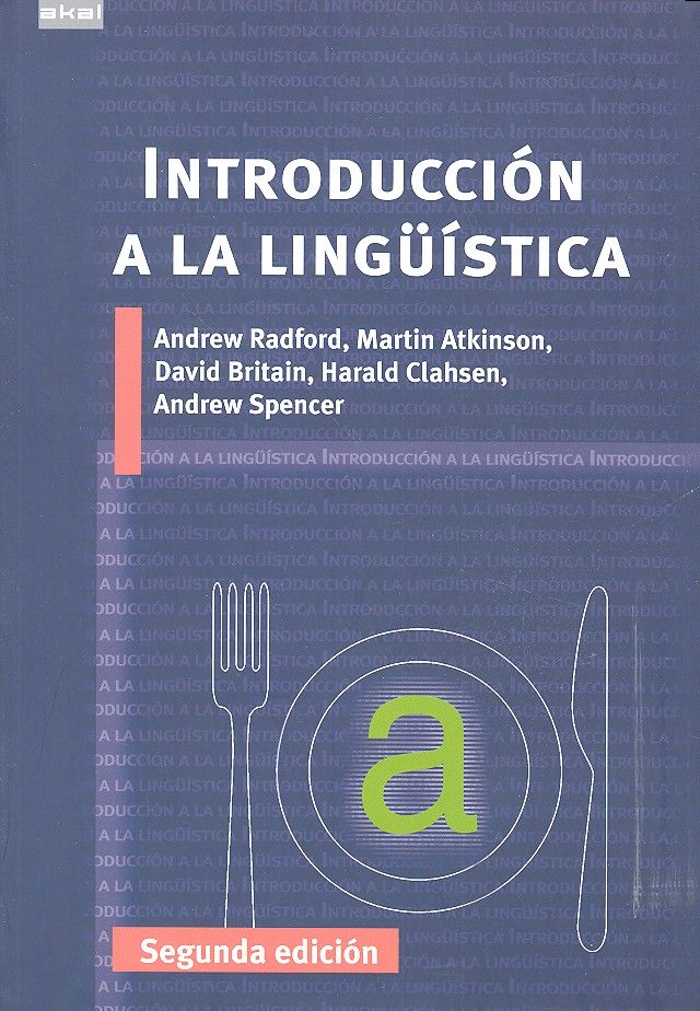 INT. A LA LINGUISTICA, de Varios autores | portada del libro