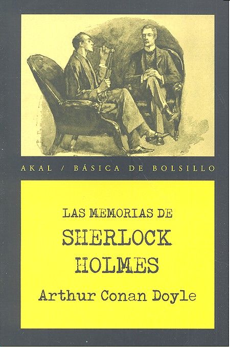 MEMORIAS DE SHERLOCK HOLMES, de Conan Doyle | portada del libro