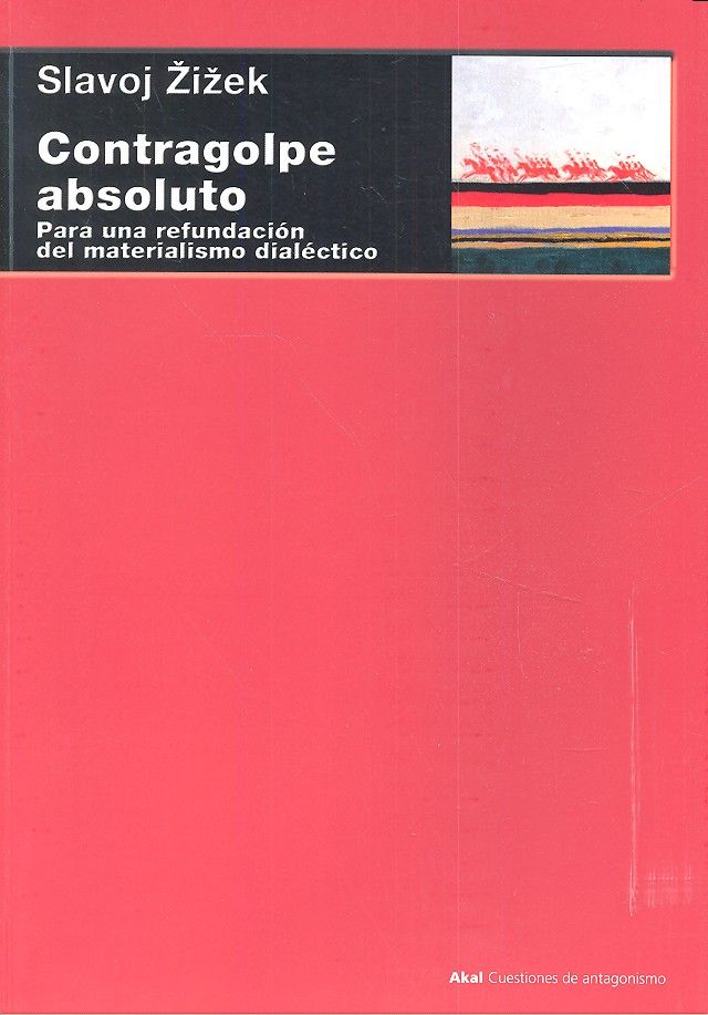 CONTRAGOLPE ABSOLUTO, de Zizek | portada del libro