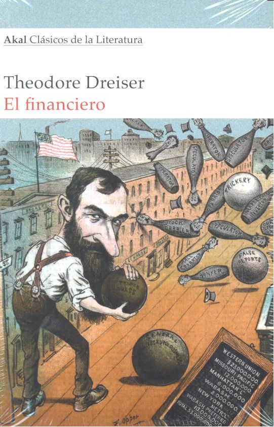 FINANCIERO, de Dreiser | portada del libro