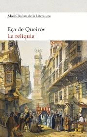 RELIQUIA, de Eça de Queirós | portada del libro
