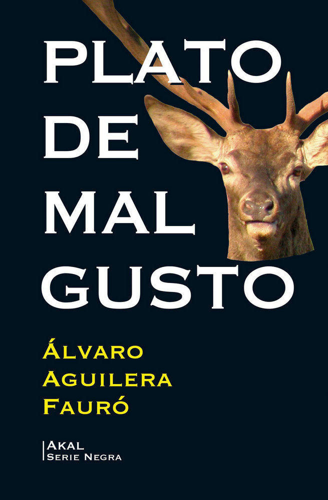 PLATO DE MAL GUSTO, de Aguilera Fauró | portada del libro