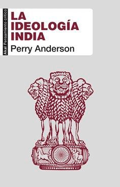 IDEOLOGIA INDIA, de Anderson | portada del libro
