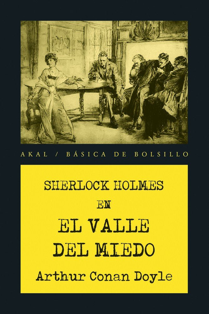 VALLE DEL MIEDO, de Conan Doyle | portada del libro
