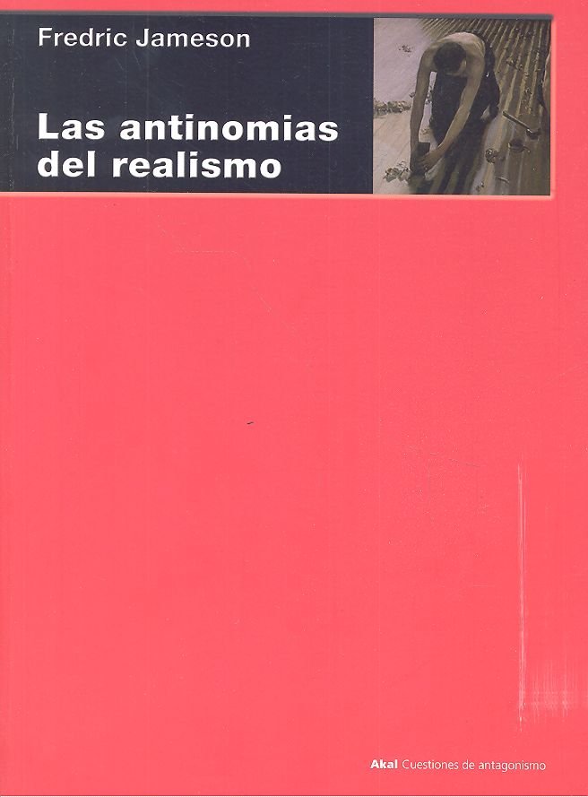 ANTINOMIAS DEL REALISMO, de Jameson | portada del libro