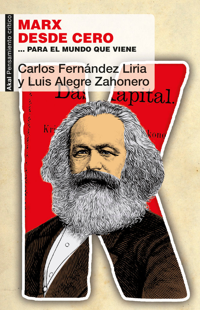 MARX DESDE CERO, de Fernández Liria | portada del libro