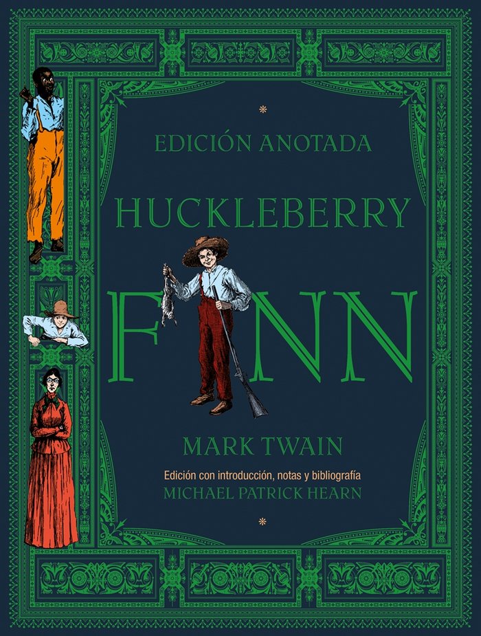 HUCKLEBERRY FINN  - EDICION ANOTADA, de Twain | portada del libro
