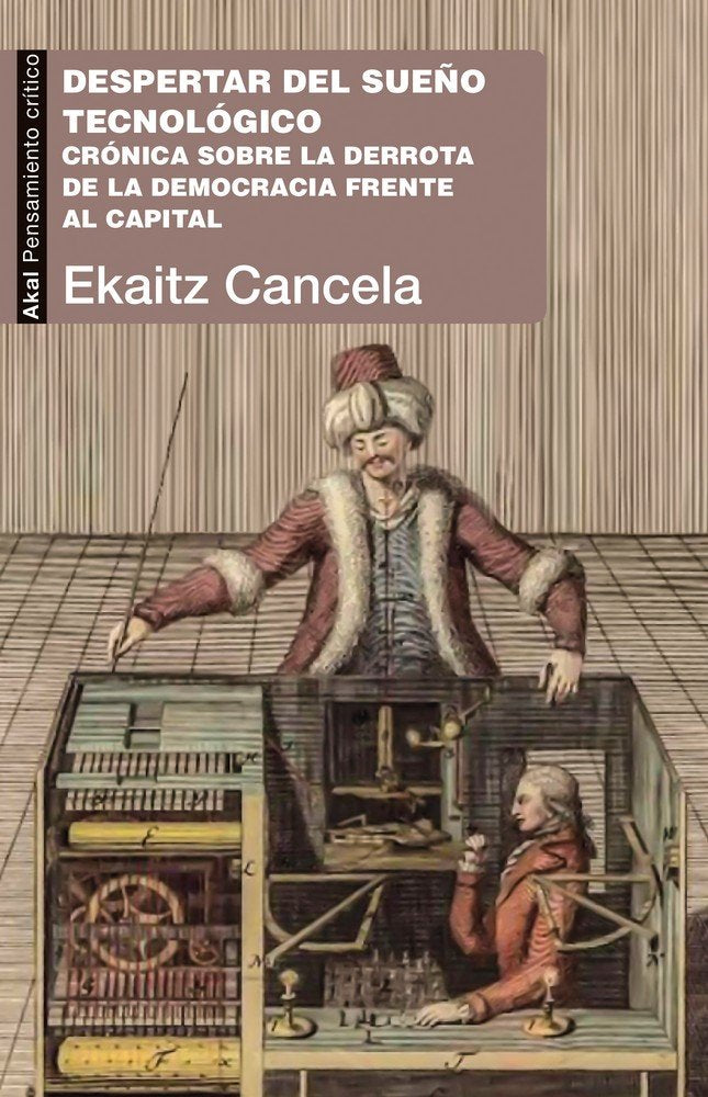 DESPERTAR DEL SUEÑO TECNOLOGICO, de Cancela | portada del libro