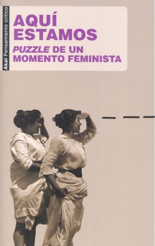 AQUI ESTAMOS. PUZZLE DE MOMENTO FEMINISTA, de Varios autores | portada del libro