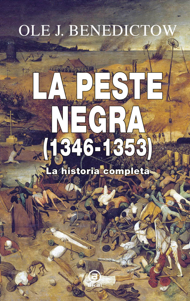 PESTE NEGRA 1346-1353 (CARTONE), de BENEDICTOW | portada del libro