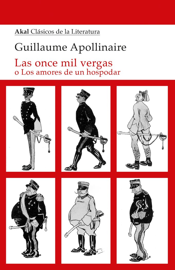 ONCE MIL VERGAS, de Apollinaire | portada del libro
