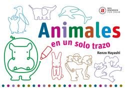 ANIMALES EN UN SOLO TRAZO, de HAYASHI | portada del libro