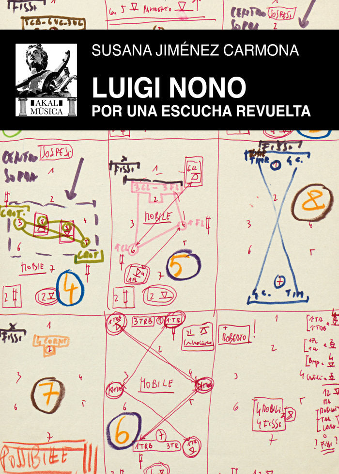 LUIGI NONO. POR UNA ESCUCHA REVUELTA, de JIMENEZ CARMONA | portada del libro