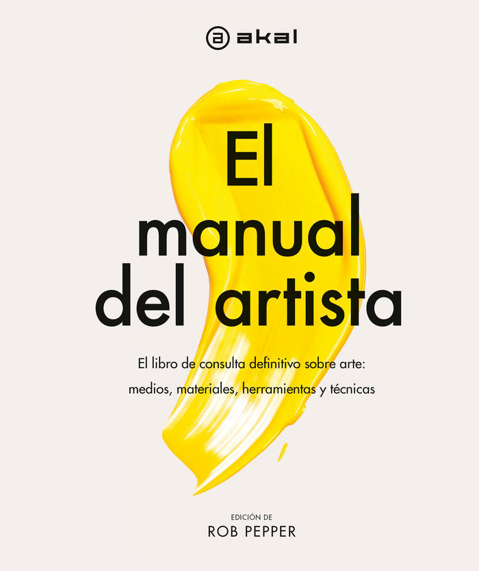 MANUAL DEL ARTISTA, de PEPPER | portada del libro