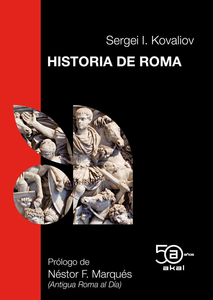 50 ANIV: Hª DE ROMA, de KOVALIOV | portada del libro